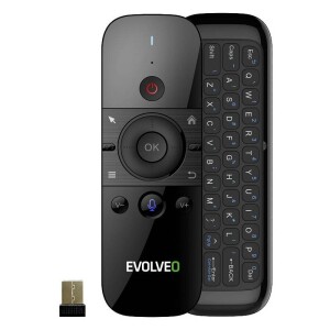 Product detail of Evolveo FlyMotion D1, bezdrátová gyroskopická myš s klávesnicí (HMC-FLMD1) černý
