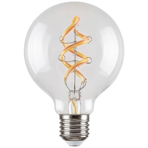 Product detail of Rabalux SMART LED Filament E27 G95, 4W, 300lm, 2700K, RGB (1989)