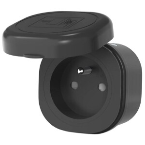 Product detail of IMMAX NEO LITE Smart, venkovní, s kolíkem, typ E, IP44, Wi-Fi (07774L) černá