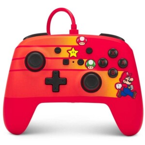 Product detail of PowerA Enhanced Wired pro Nintendo Switch – Speedster Mario (1526539-01)