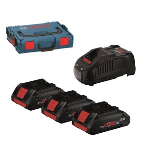 Product detail of Bosch Professional 3× ProCORE18V 4,0 Ah + GAL 1880 + L-Boxx