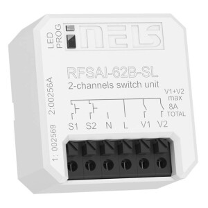 Product detail of INELS 1-kanálový (RFSAI-62B-SL) šedý