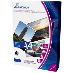 Product detail of MediaRange A4 100 listů 120g matný laser (MRINK106)