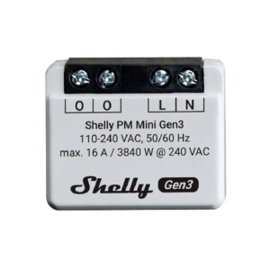 Product detail of Shelly Gen3 PM Mini, měřič spotřeby, WiFi (SHELLY-GEN3-PM-MINI)