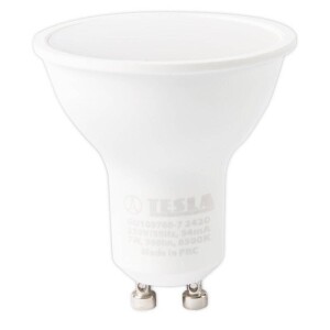 Product detail of Tesla GU10, 7W, studená bílá (GU100760-7)