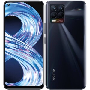 Product detail of realme 8 4/64 GB - Punk Black (RMX3085PBL4)