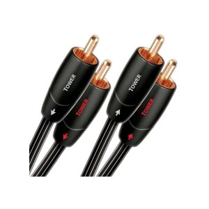 Product detail of AQ Tower RR 2x RCA/2x RCA, 1 m (qtowrr0010) černý