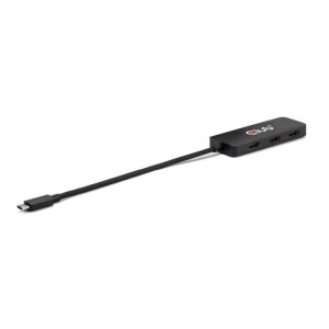 Product detail of Club3D USB-C na 3xHDMI, Single: 8K30Hz, Triple: 4K60Hz (CSV-1554) černý