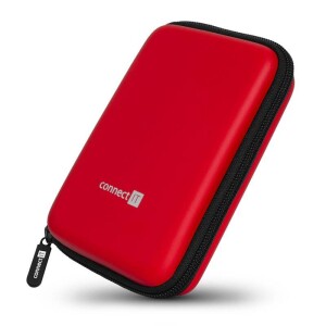 Product detail of Connect IT HardShellProtect, skořepinové, pro 2,5" HDD - červené (CFF-5000-RD)
