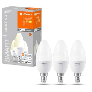 Product detail of LEDVANCE SMART+ WiFi Candle Dimmable 5W E14 3ks (4058075485891)