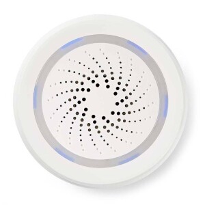 Product detail of Nedis WIFISI10CWT, Wi-Fi, alarm, vyzvánění, 85 dB (WIFISI10CWT)