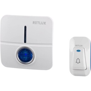 Product detail of RETLUX RDB 105, do sítě 230V + bateriové tlačítko (RDB 105) bílý