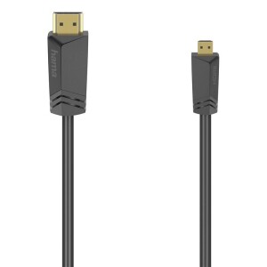 Product detail of Hama HDMI / HDMI micro, High Speed 4K, 1,5 m (205016) černý
