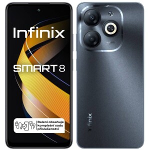Product detail of Infinix Smart 8 3 GB / 64 GB (X6525BLC) černý