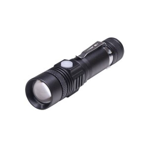 Product detail of Solight s cyklo držákem, 400 lm, fokus, Li-Ion, USB (WN33) černá