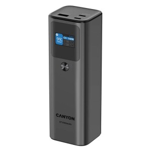 Product detail of Canyon PB-2010, 27000mAh, 2x USB-C, 140W PD3.1, 1x USB-A QC 3.0, display (CNE-CPB2010DG) černá