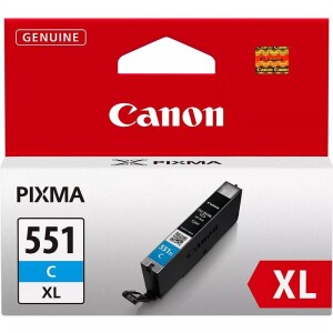Product detail of Canon CLI-551XL C, 660 stran (6444B001) azurová