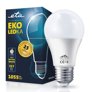 Product detail of ETA EKO LEDka klasik 11W, E27, neutrální bílá (ETAA60W11NW01)