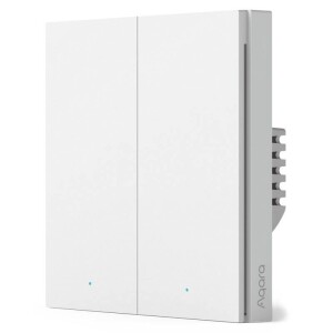 Product detail of Aqara Smart Wall Switch H1 EU (No Neutral, Double Rocker) (WS-EUK02) bílý