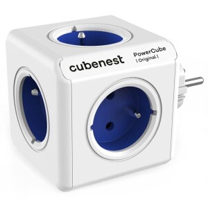 Product detail of CubeNest Powercube Original, 5x zásuvka (PC120BL) bílá/modrá