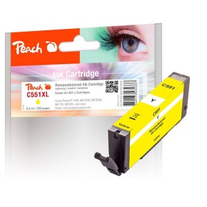 Product detail of Peach Canon CLI-551Y, 365 stran (319439) žlutá