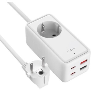 Product detail of FIXED Charging Strip 2x USB-C a 2x USB, GaN III, PD 65W, 1,5 m (FIXCS65-1.5-WH) bílý