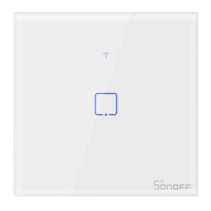 Product detail of Sonoff Smart Switch WiFi + RF 433 T1 EU TX (1-channel) (IM190314012)