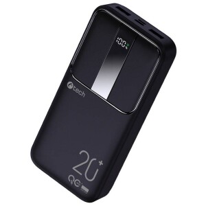 Product detail of C-Tech 20000 mAh, Li-Pol, 22,5W, USB-C/USB-A/micro USB (PBPD-20) černá