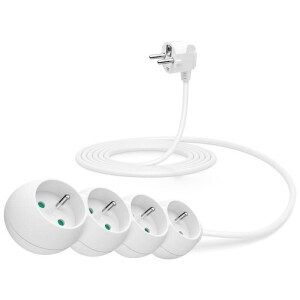 Product detail of Connect IT 4x zásuvka, 3m (CI-1318) bílý