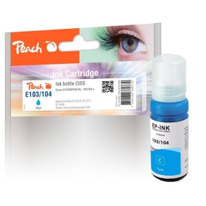 Product detail of Peach Epson 103/104, T00S2, T00P2, 70 ml (320899) azurová