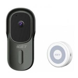 Product detail of iGET HOME Doorbell DS1 + Chime CHS1 (DS1 Anthracite + CHS1 White) šedý