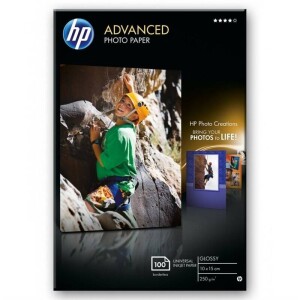 Product detail of HP Advanced Photo Paper, lesklý, 10 x 15cm, bez okraj, 100 listů, 250 g/m2 (Q8692A)