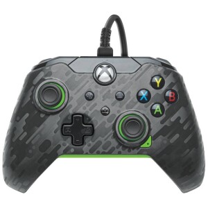 Product detail of PDP Wired Controller pro Xbox One/Series - Neon Carbon (049-012-CMGG)