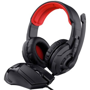 Product detail of Trust Basics Gaming headset + myš (24761) černý