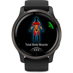 Product detail of Garmin Venu 2 - Slate/Black Band (010-02430-11)