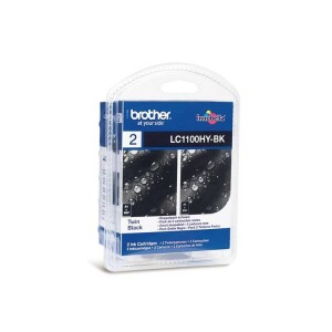 Product detail of Brother LC-1100HY, 2x900 stran, 2 pack (LC1100HYBKBP2) černá