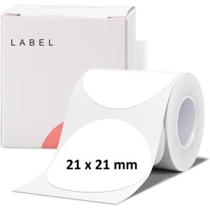 Product detail of Niimbot R 21x21mm 300ks RoundB pro B21 (A2A18348301) bílý