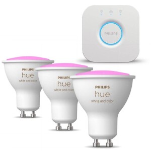 Product detail of Philips Hue Bluetooth 5,7W, GU10, White and Color Ambiance, 3ks + bridge
