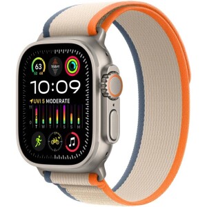 Product detail of Apple Watch Ultra 2 GPS + Cellular, 49mm pouzdro z titanu - oranžovo-béžový trailový tah - M/L (MRF23CS/A)