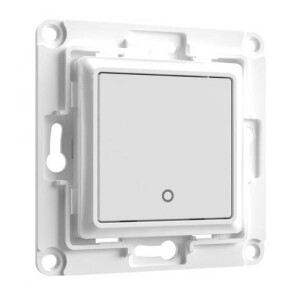 Product detail of Shelly WS1, 1tlačítkový, bez rámečku (SHELLY-WS1-W) bílý