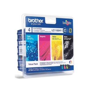 Product detail of Brother LC-1100HY, 1x900 stran, 3x750 stran, CMYK (LC1100HYVALBP)