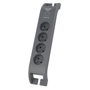 Product detail of Philips SPN3140A/60 4x zásuvka, 2m (Phil-SPN3140A/60) šedá