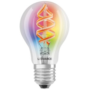Product detail of LEDVANCE SMART+ WiFi Filament Classic RGBW 4, W E27 (4058075619012)
