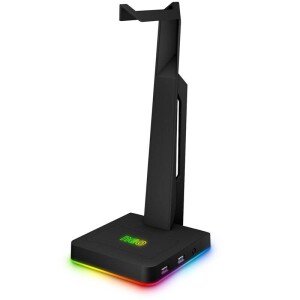 Product detail of Connect IT NEO Stand-It RGB na sluchátka + USB hub (CHX-3590-BK) černý