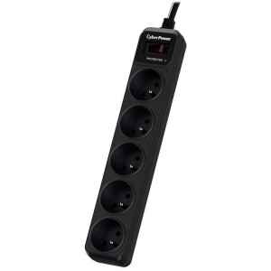 Product detail of Cyber Power Systems Surge Buster 5 zásuvek, 1.8m (B0520SC0-FR) černá