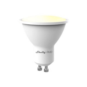 Product detail of Shelly DUO, stmívatelná 475 lm, GU10, 4,8W, nastavitelná teplota bílé, WiFi (SHELLY-DUO-G10)