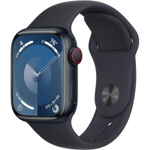 Product detail of Apple Watch Series 9 GPS + Cellular 41mm pouzdro z temně inkoustového hliníku - temně inkoustový sportovní řemínek - S/M (MRHR3QC/A)