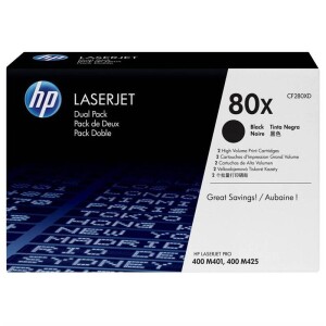 Product detail of HP 80X, 2x 6 900 stran (CF280XD) černý