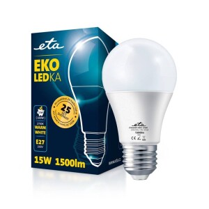 Product detail of ETA EKO LEDka klasik 15W, E27, teplá bílá (A65W15WW)