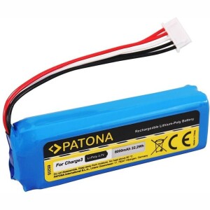 Product detail of PATONA pro reproduktor JBL Charge 3 6000mAh 3,7V Li-Pol GSP1029102A (PT6520) modré